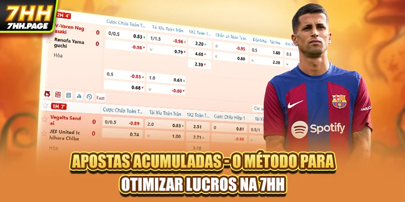 Apostas Acumuladas - O Método Para Otimizar Lucros Na 7HH