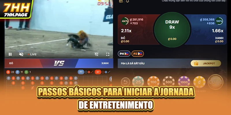 Briga De Galos 7HH - As Melhores Lutas De Galos No Brasil 4 Passos básicos para iniciar a jornada de entretenimento